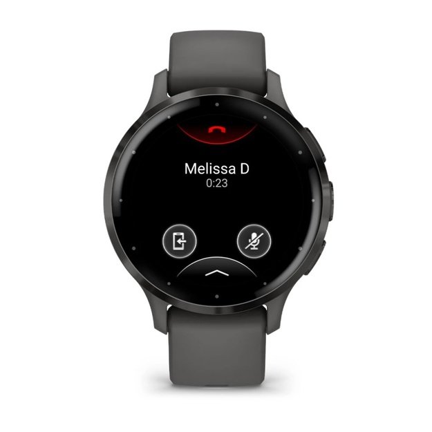Garmin Venu 3S 3.05 cm (1.2 ) AMOLED 41 mm Digital 390 x 390 pixels Touchscreen Grey Wi-Fi GPS (satellite)