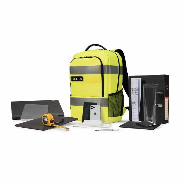 Dicota Backpack HI-VIS Base 24 liters
