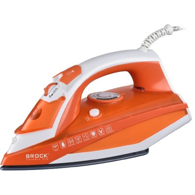 Brock BSI 5503 OR Steam Iron 2600W, Orange
