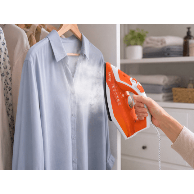 Brock BSI 5503 OR Steam Iron 2600W, Orange