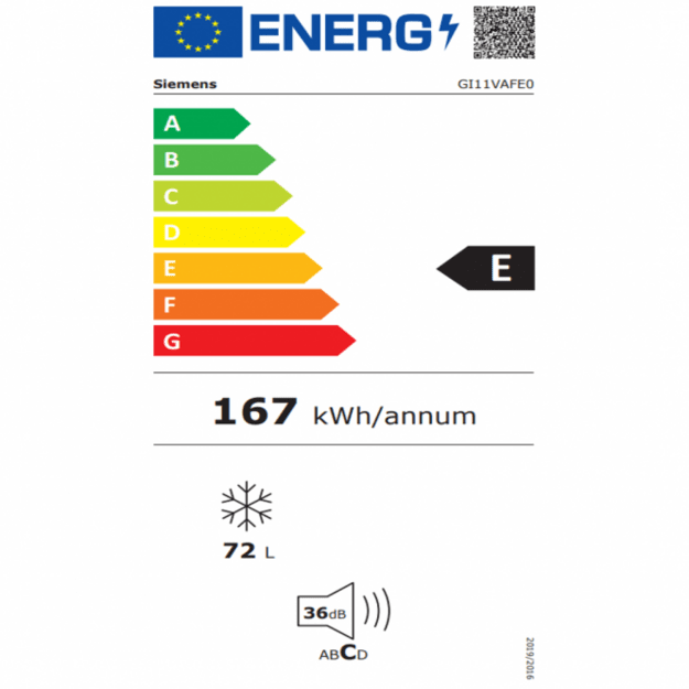 Įmontuojamas &scaron;aldiklis SIEMENS GI11VAFE0