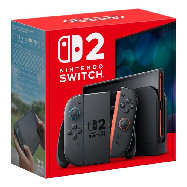 Nintendo Switch 2 portable game console 20.1 cm (7.9 ) 256 GB Touchscreen Wi-Fi Black