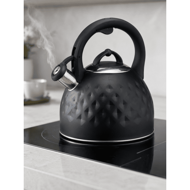 Brock MWK 002 BK La Cuisinette Kettle 2,7L Black/Steel