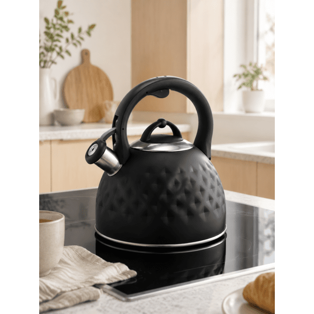 Brock MWK 002 BK La Cuisinette Kettle 2,7L Black/Steel