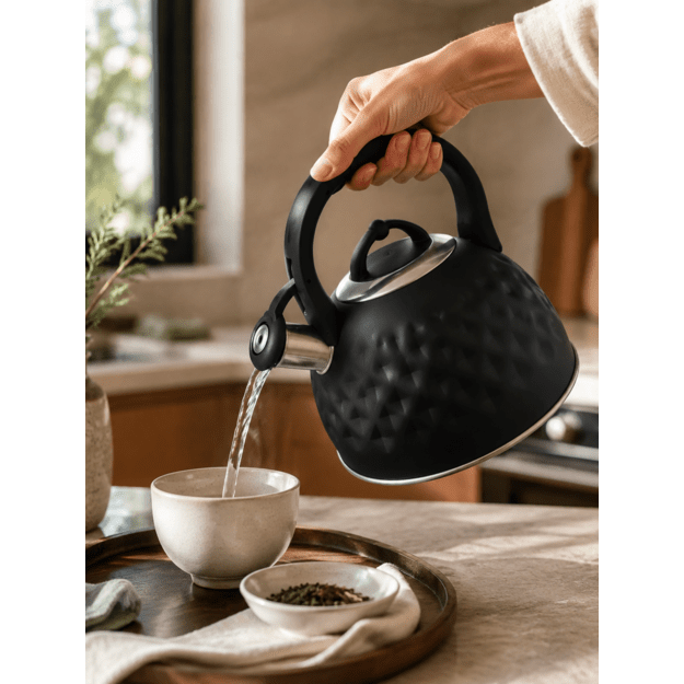 Brock MWK 002 BK La Cuisinette Kettle 2,7L Black/Steel