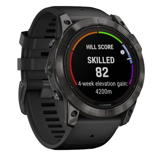 Garmin fēnix 7X Pro 3.56 cm (1.4 ) MIP 51 mm Digital 280 x 280 pixels Touchscreen Black Wi-Fi GPS (satellite)
