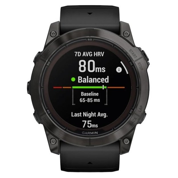 Garmin fēnix 7X Pro 3.56 cm (1.4 ) MIP 51 mm Digital 280 x 280 pixels Touchscreen Black Wi-Fi GPS (satellite)