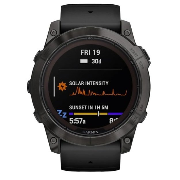 Garmin fēnix 7X Pro 3.56 cm (1.4 ) MIP 51 mm Digital 280 x 280 pixels Touchscreen Black Wi-Fi GPS (satellite)