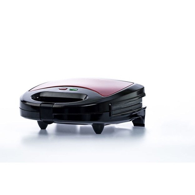 Brock SSM 2003 RD 3 in 1 Sandwich/Waffle Maker And Grill 750W, Black/Red