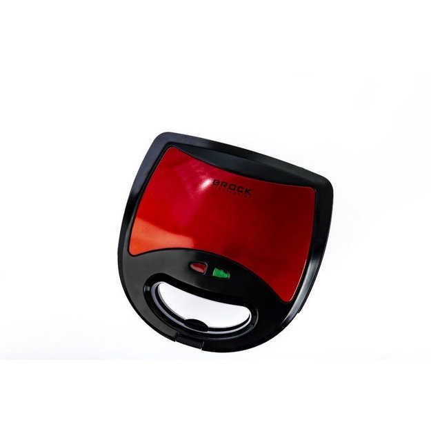 Brock SSM 2003 RD 3 in 1 Sandwich/Waffle Maker And Grill 750W, Black/Red