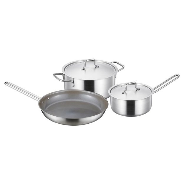 SET OF POTS 1.5/3L AND FRYING PAN 28CM