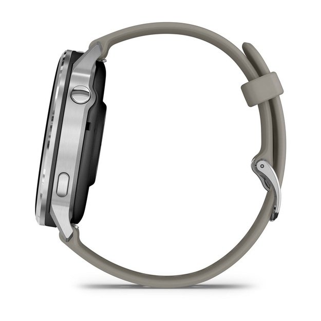Garmin Venu 4 3.56 cm (1.4 ) AMOLED 45 mm Digital 454 x 454 pixels Touchscreen Silver Wi-Fi GPS (satellite)