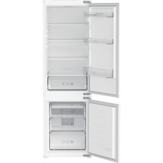 Beko BCSA285K4SN fridge-freezer Built-in 271 L E White
