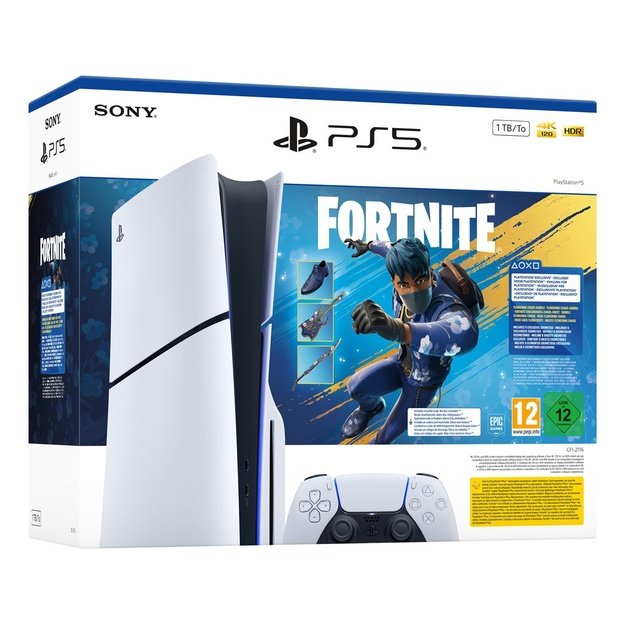 Sony PlayStation 5 Slim Console + Fortnite Blooming Chaos
