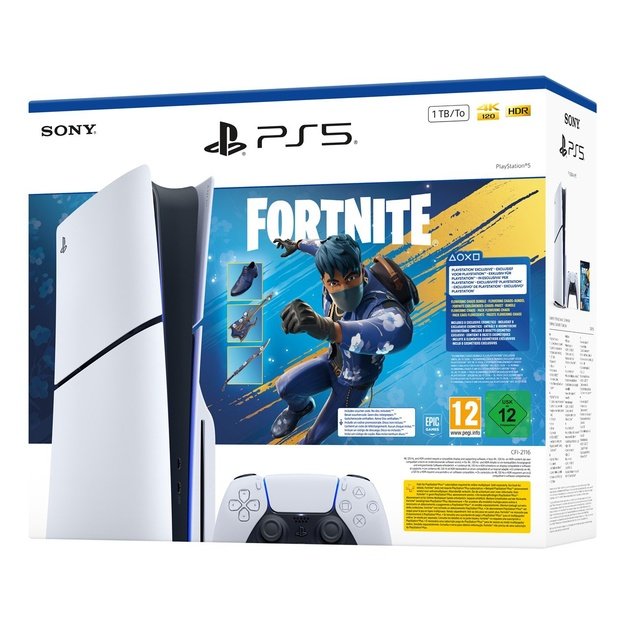 Sony PlayStation 5 Slim Console + Fortnite Blooming Chaos