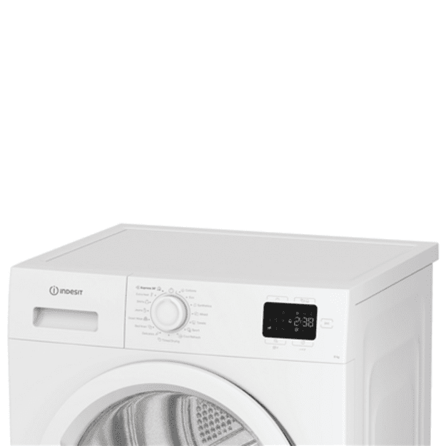 INDESIT Dryer Machine | C YSD 83D WW EE | Energy efficiency class D | Front loading | 8 kg | Heat pump | LED | Depth 54.5 cm | W