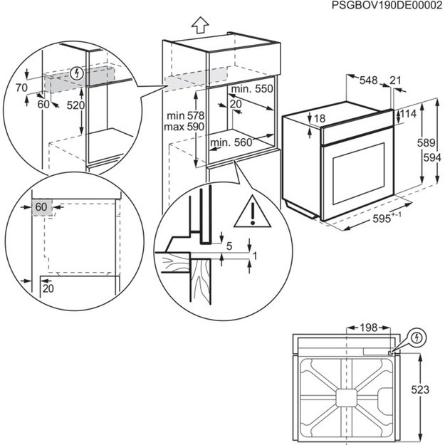 ELECTROLUX LOD7C37Z