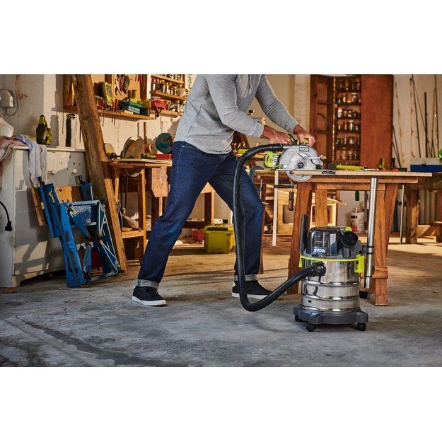 Siurblys 18v be akum. R18WDV-0 RYOBI