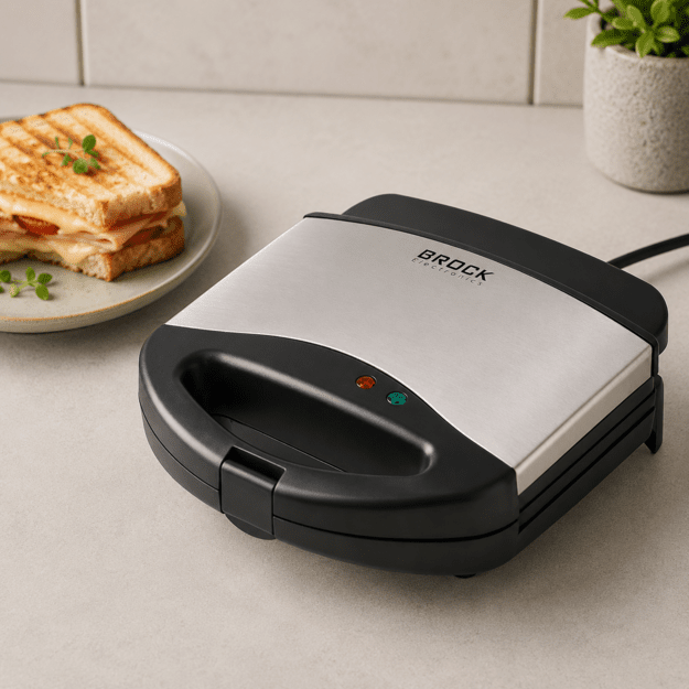 Brock SPM 3006 S Sandwich Toaster 750W, Steel