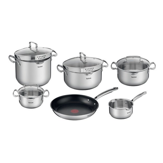 Puodų rinkinys TEFAL Duetto+ 10 elem. G732SA55