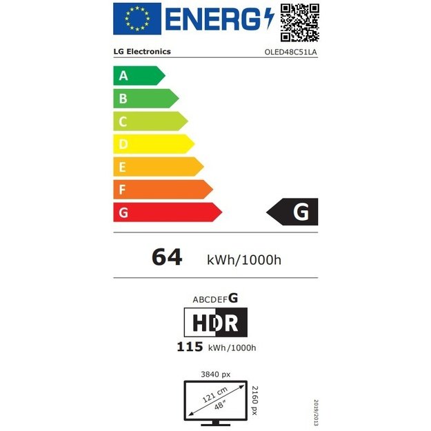 Televizorius LG OLED evo AI OLED48C51LA