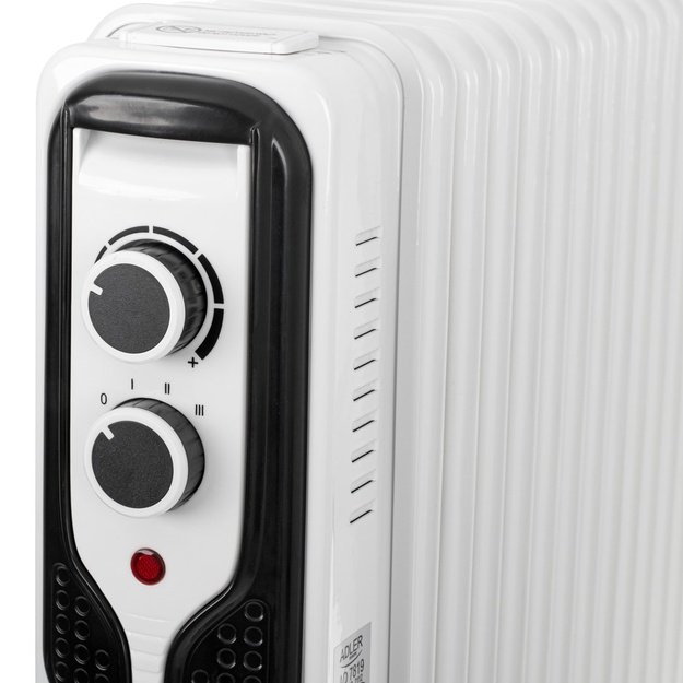 Adler | Oil-Filled Radiator | AD 7816 | Oil Filled Radiator | 2000 W | Number of power levels 3 | Suitable for rooms up to  m2