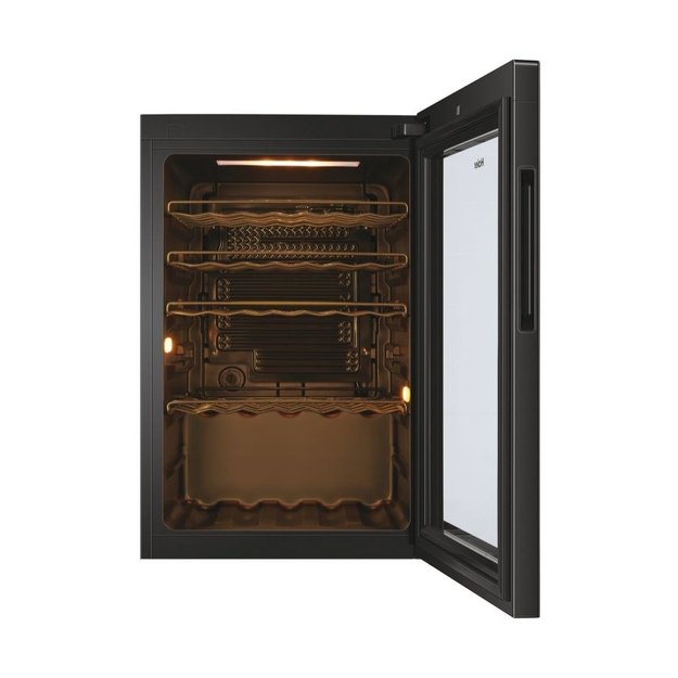 Haier Wine Bank 50 Serie 3 HWS49GAE Compressor wine cooler Freestanding Black 49 bottle(s)
