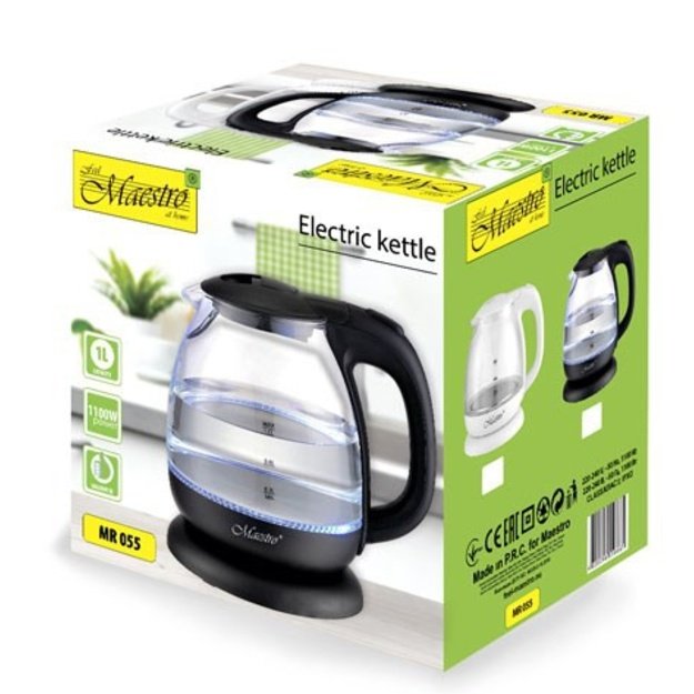 Kettle1100W MR-055-BLACK MAESTRO