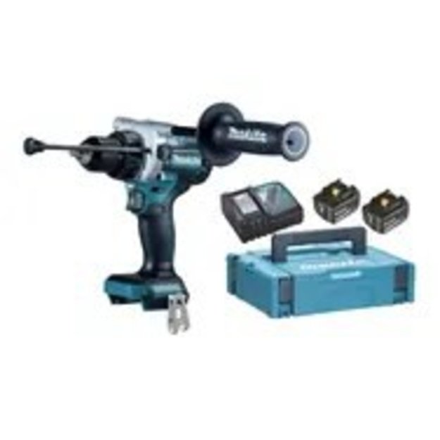 MAKITA drill-screwdriver UDAROWA 18V DHP492RTJ 130/65Nm 2x5,0Ah BL