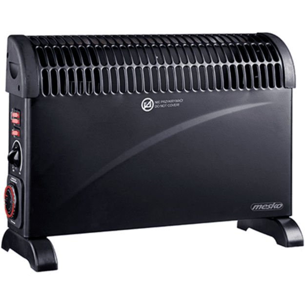Convector heater MESKO MS 7741b black