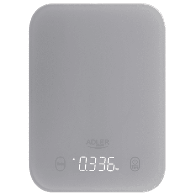 ADLER AD 3181 grey kitchen scale