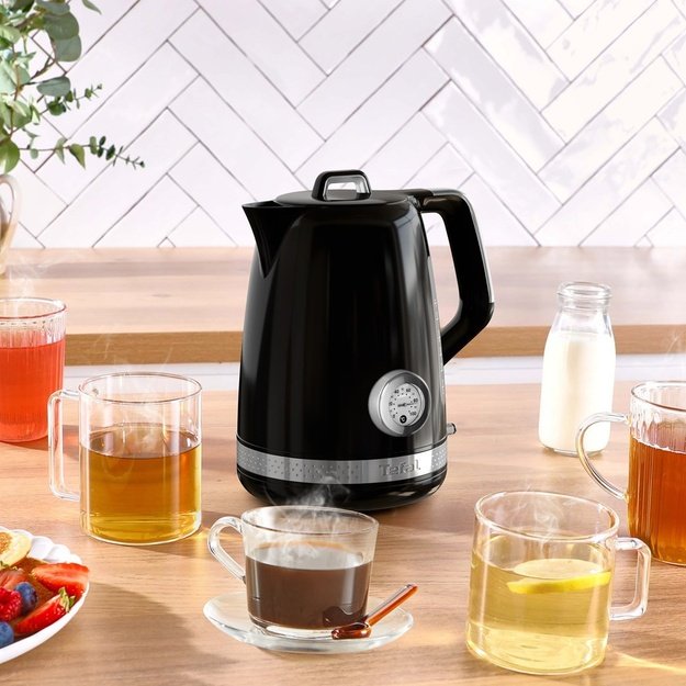 Tefal Soleil KO3558E0 electric kettle 1.7 L 2400 W Black