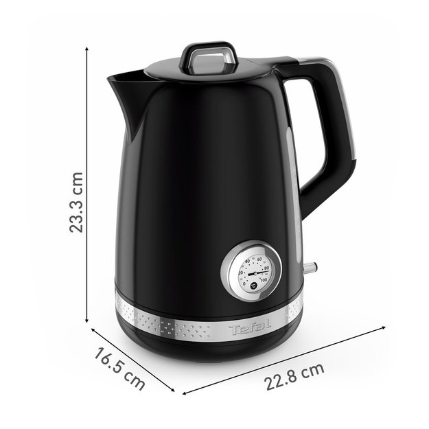 Tefal Soleil KO3558E0 electric kettle 1.7 L 2400 W Black