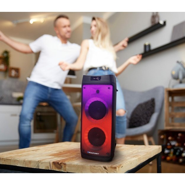 Lautsprecher mit Bluetooth und Karaoke Partybox Blaupunkt PB06DB