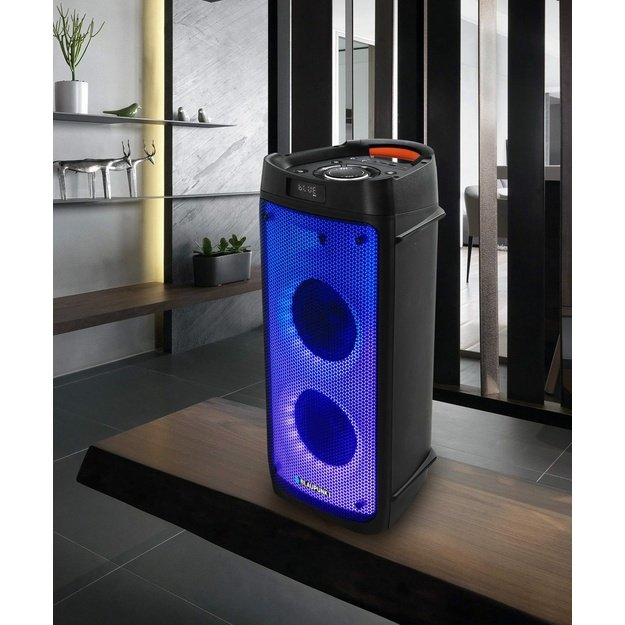 Lautsprecher mit Bluetooth und Karaoke Partybox Blaupunkt PB06DB