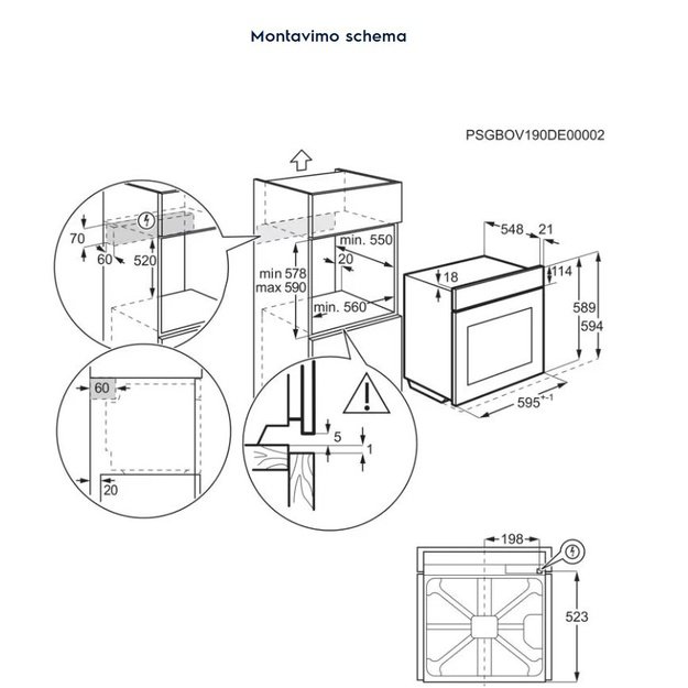 ELECTROLUX LOX8P87WZ