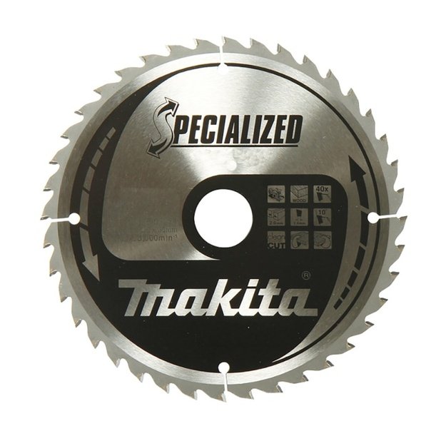 Pjovimo diskas MAKITA 190x30x1,45mm 44T 23&deg;