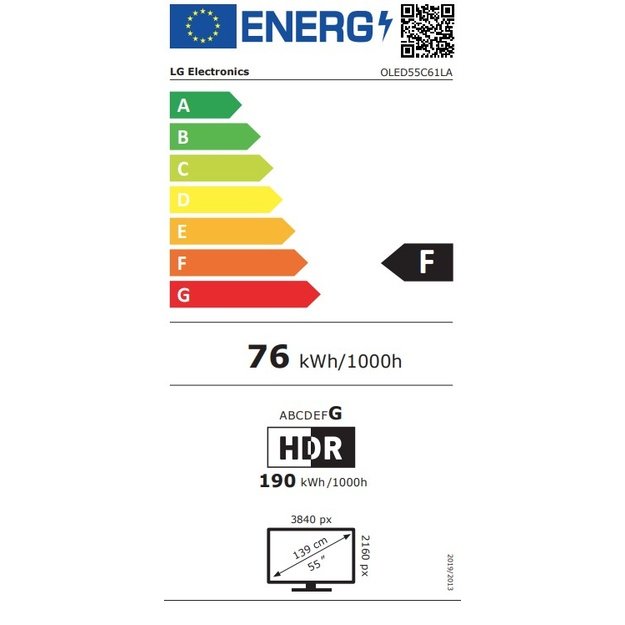 LG OLED55C61LA