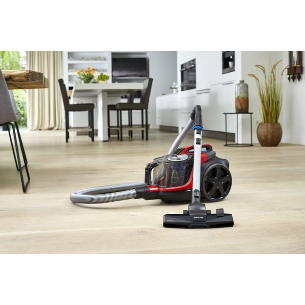 Vacuum cleaner bagless Philips FC9729/09 (650W, black and red color, black color, red color)