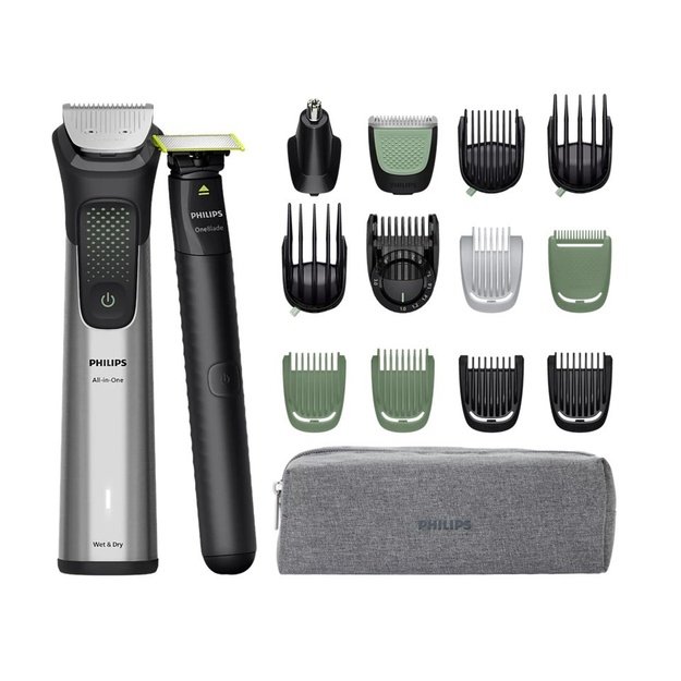 Philips All-in-One Trimmer | MG9535/15 9000 Series | Cordless | Wet & Dry | Number of length steps 27