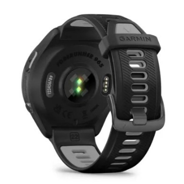 Garmin Forerunner 965 3.56 cm (1.4 ) AMOLED 47 mm Digital 454 x 454 pixels Touchscreen Black Wi-Fi GPS (satellite)