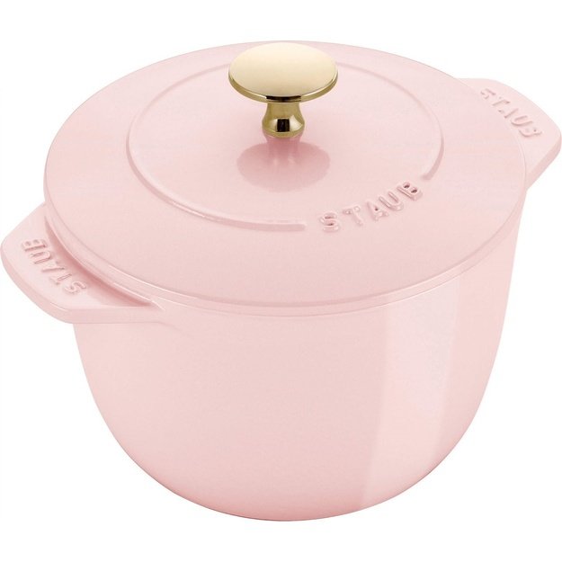 STAUB LA COCOTTE Small round pot 1.75L - pink