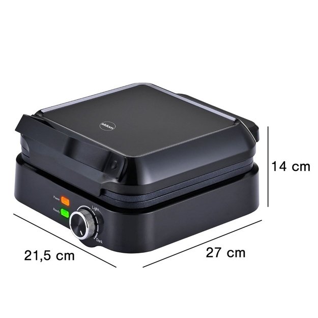 ELDOM WA900 WAFFLE IDrone 1200W BLACK