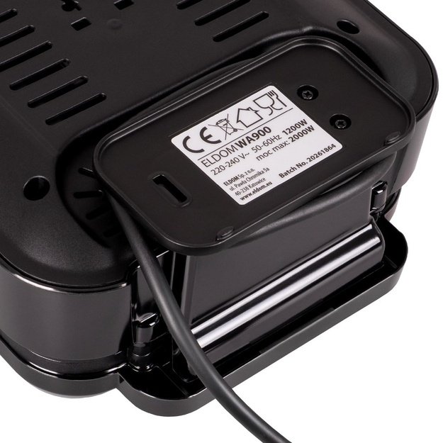 ELDOM WA900 WAFFLE IDrone 1200W BLACK