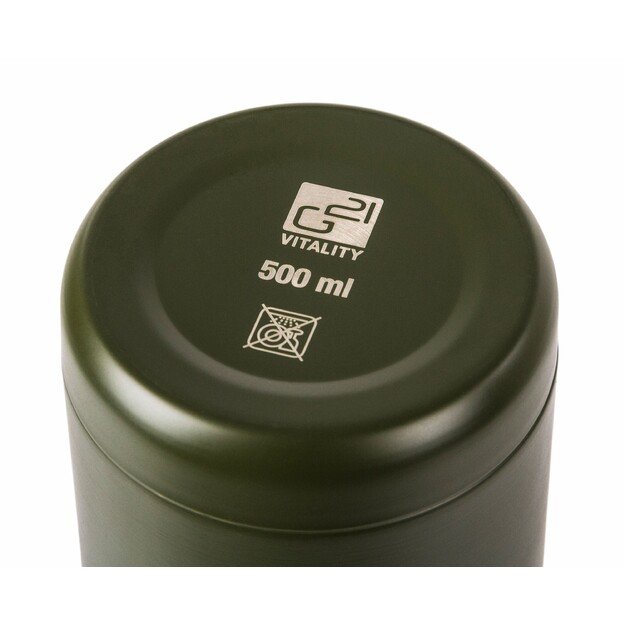 G21 termosas gerti, 500 ml, chaki žalias 6