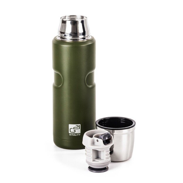 G21 termosas gerti, 500 ml, chaki žalias 1