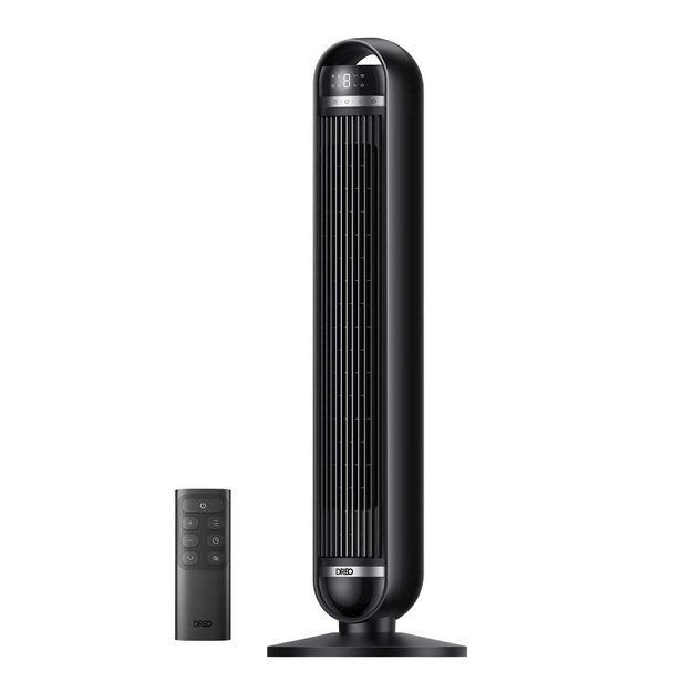 Dreo - Quiet Tower Fan 414, 8 Speeds, 4 Modes, 92cm