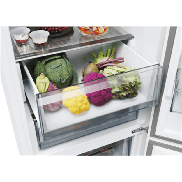 Candy Refrigerator | ECN2CQTEX206 | Energy efficiency class E | Free standing | Combi | Height 205 cm | No Frost system | Fridge