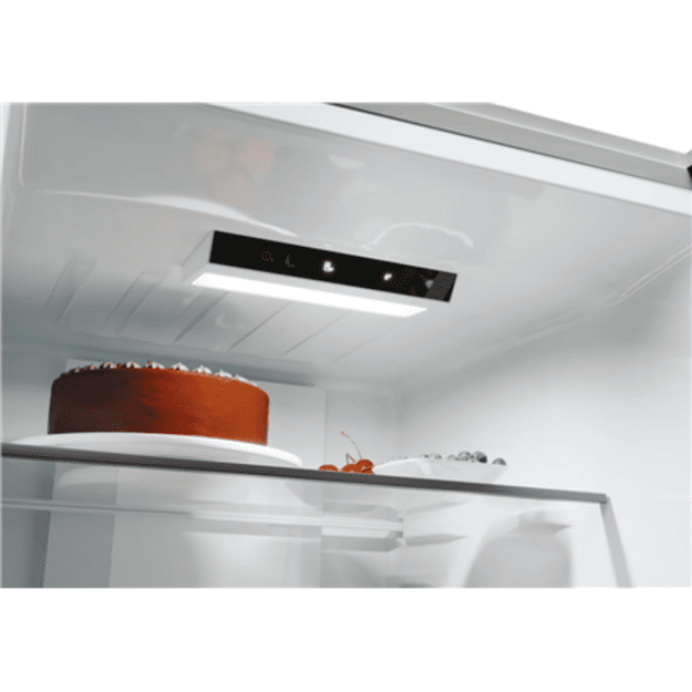 Candy Refrigerator | ECN2CQTEX206 | Energy efficiency class E | Free standing | Combi | Height 205 cm | No Frost system | Fridge