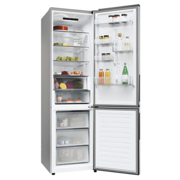 Candy Refrigerator | ECN2CQTEX206 | Energy efficiency class E | Free standing | Combi | Height 205 cm | No Frost system | Fridge